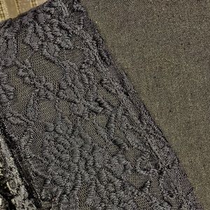 LuLaRoe Large Black Lace Sarah